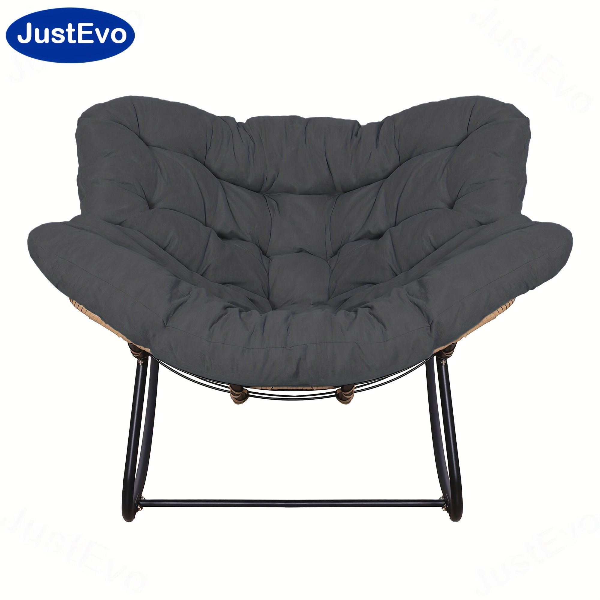 JUSTEVO Ergonomic Boss Chair  Adjustable Height & Manual Recline for Maximum Comfort and Style