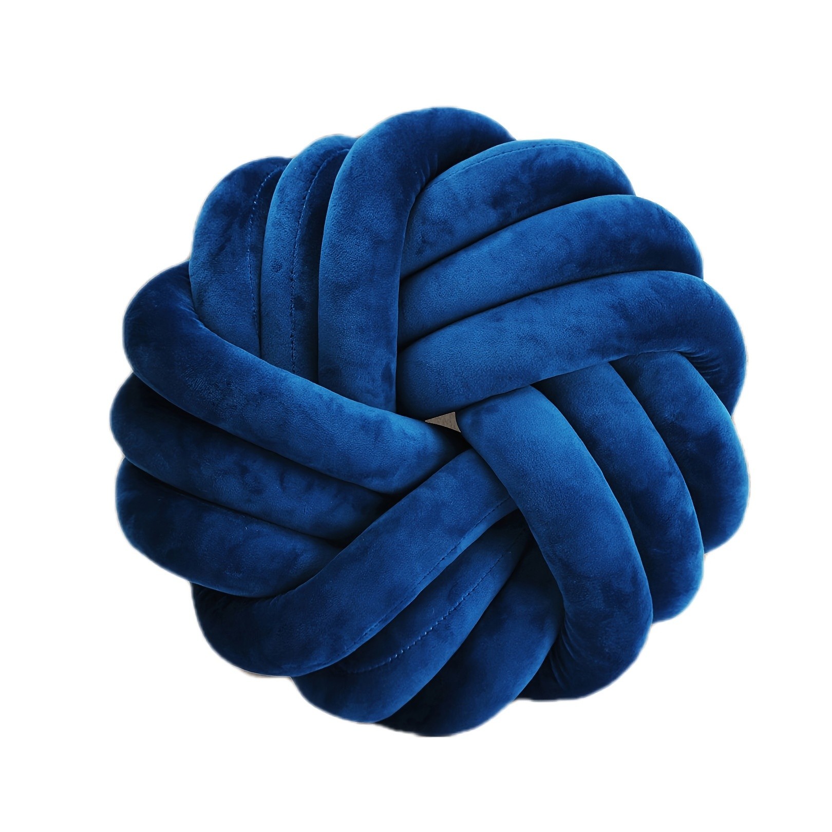 YLBKIKR Handmade Soft Plush Knot Throw Pillow Multi-Color Modern Minimalist Cushion for Sofa, Bed, and Chair Accent