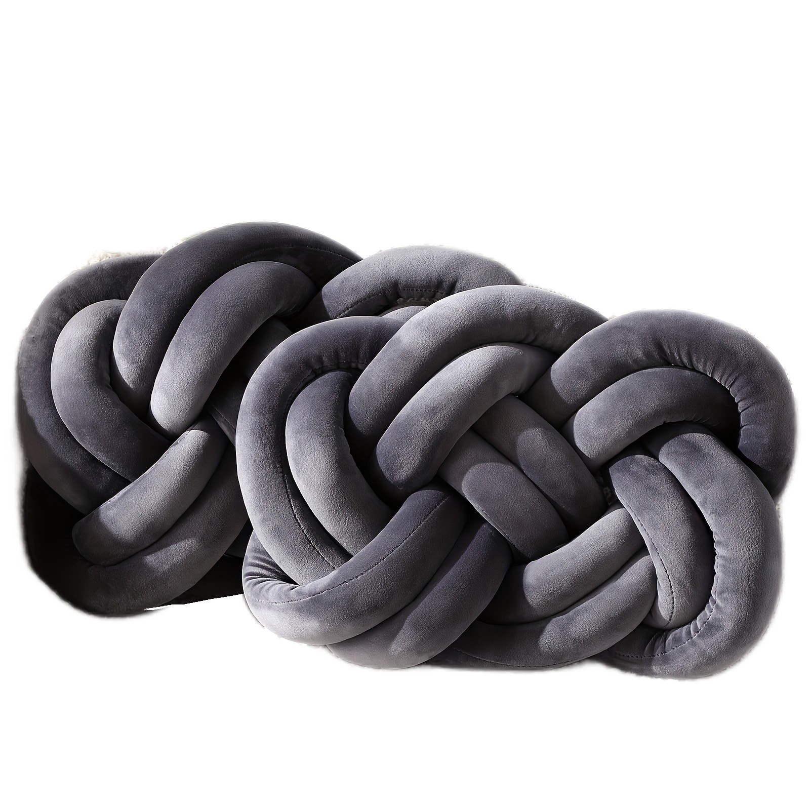 YLBKIKR Two-Piece Sofa Knot Pillow  Soft Decorative Cushions to Enhance Comfort and Style in Your Home