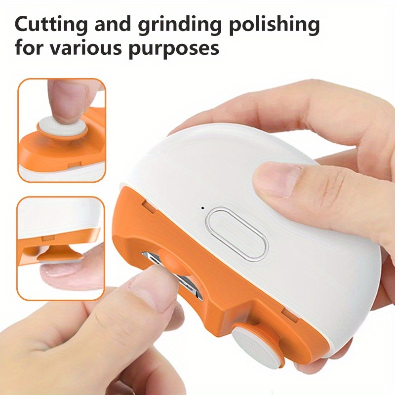 SWOSON Rechargeable Electric Nail Clipper & Polisher