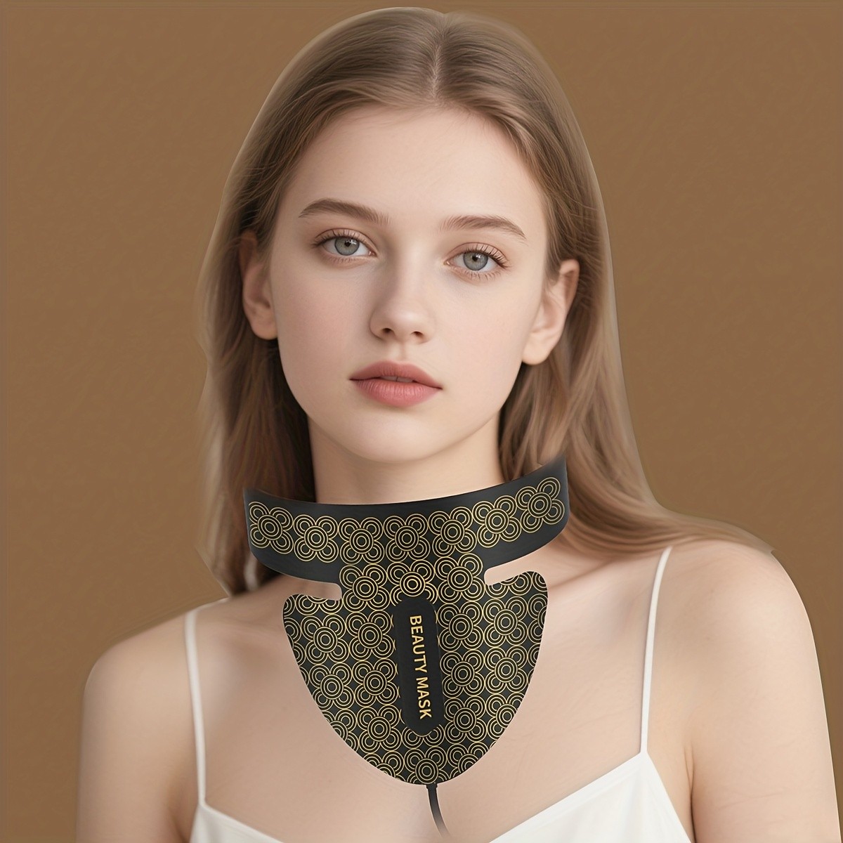 AYYHG Portable USB-Rechargeable LED Neck Massager