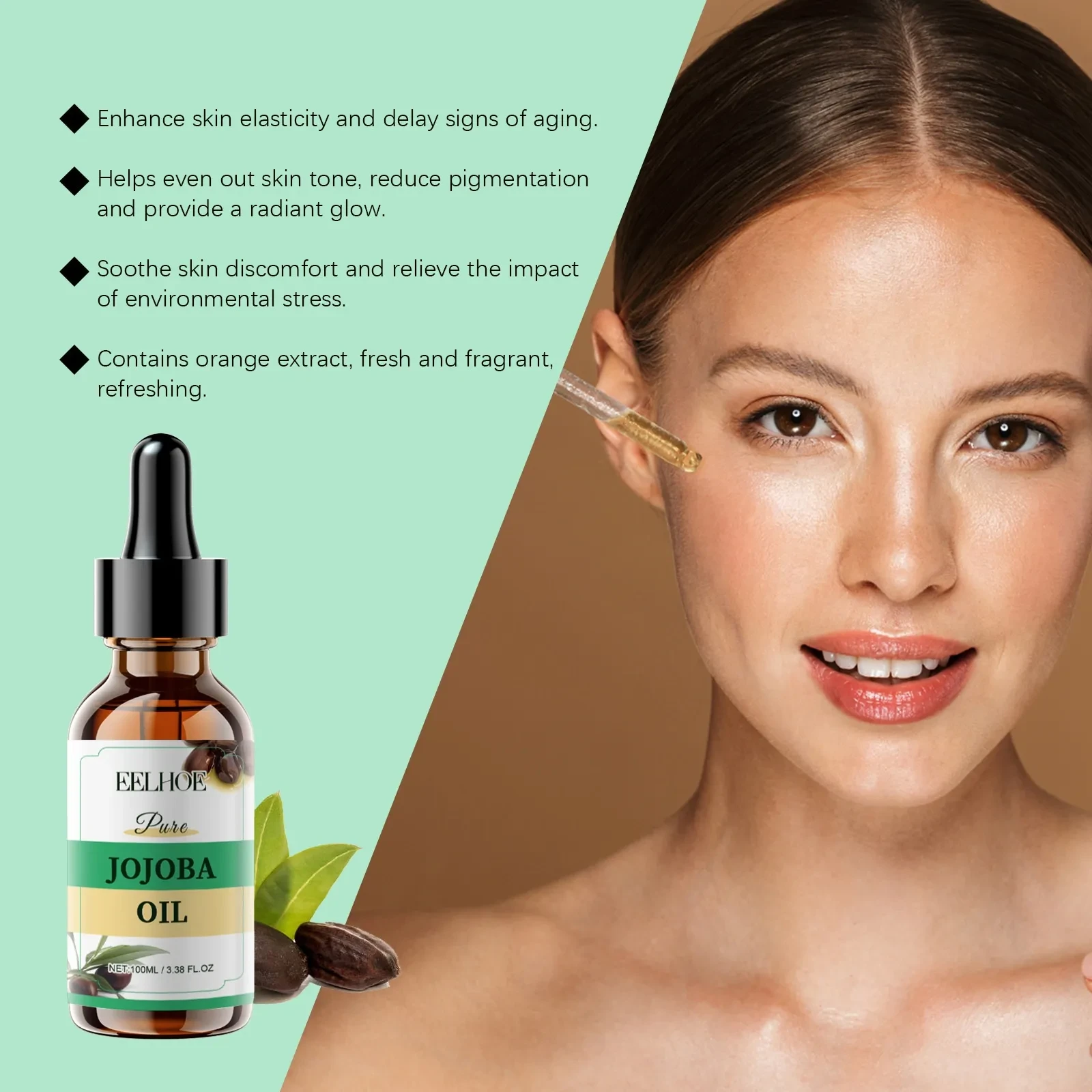 EELHOE Pure Jojoba Oil