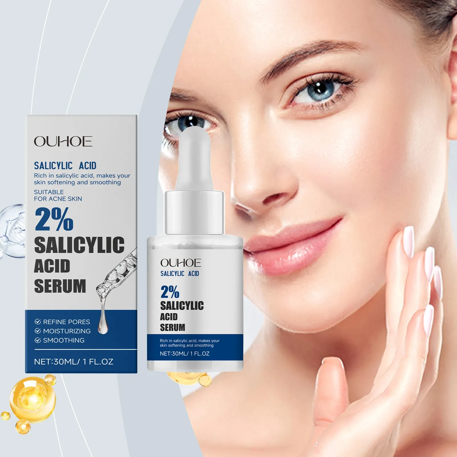 OUHOE 2% Salicylic Acid Serum