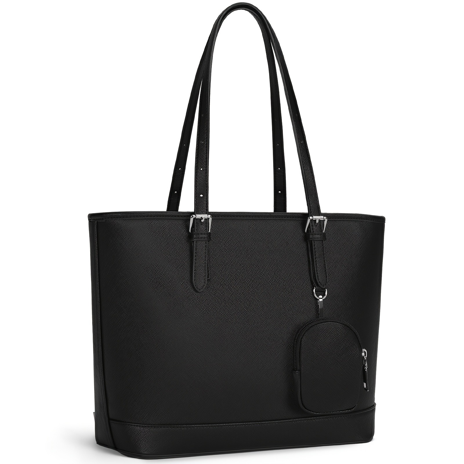 NEWHEY Womens Faux Leather Shoulder Bag Spacious, Stylish, and TSA-Compliant for Everyday Essentials