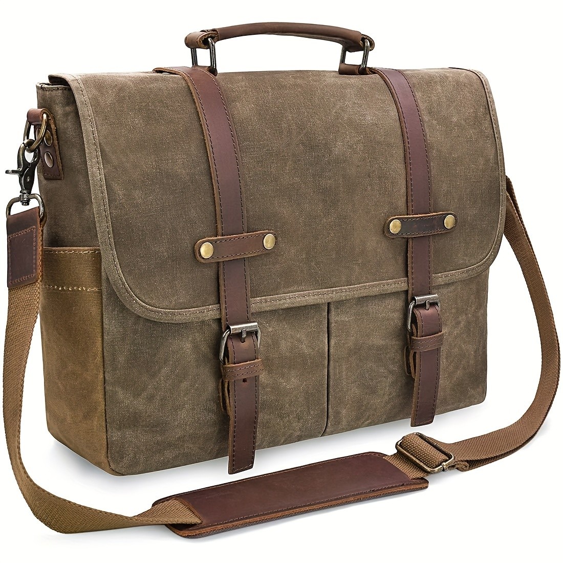 NEWHEY Brown Laptop Backpack Stylish, Durable, and Perfect for Commuting and Travel