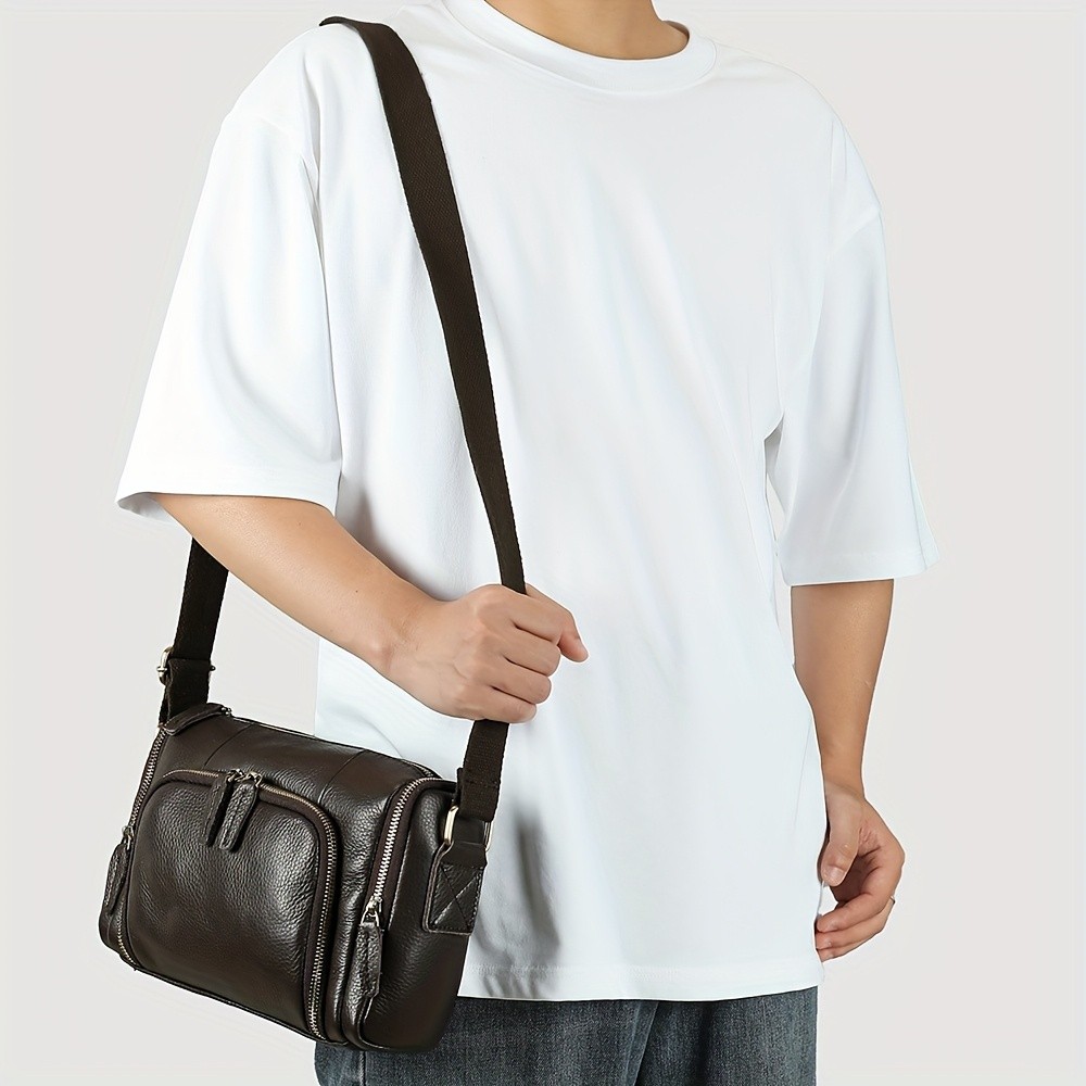 NIUCUNZH Genuine Leather Backpack  Durable, Stylish, and Perfect for Commuting, Travel, and Casual Use