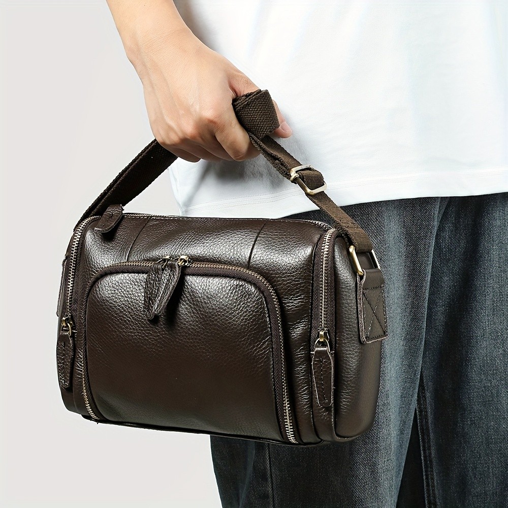NIUCUNZH Genuine Leather Backpack  Durable, Stylish, and Perfect for Commuting, Travel, and Casual Use