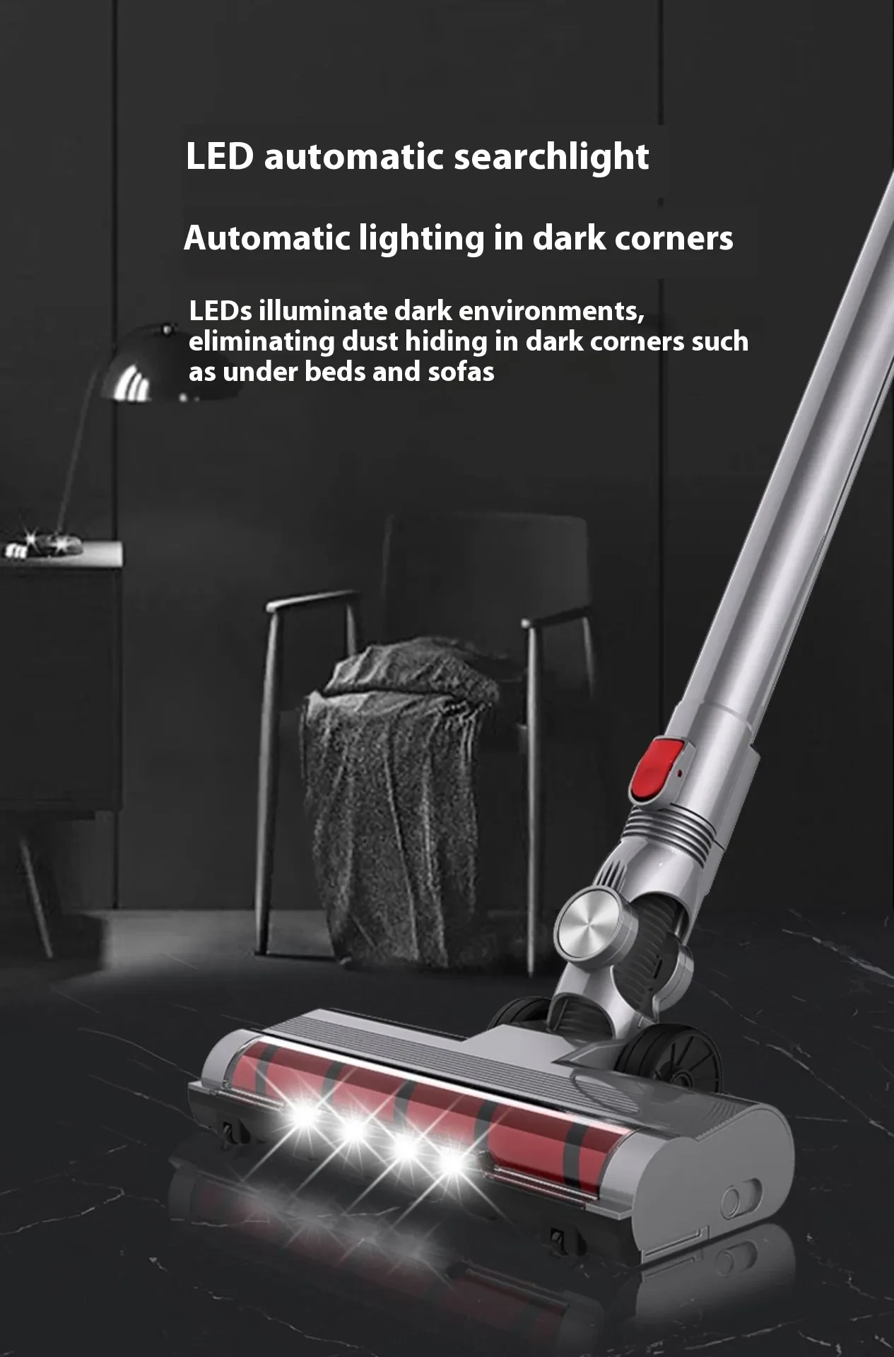 Household Vacuum Cleaner Wireless High-power Handheld Charging Mute