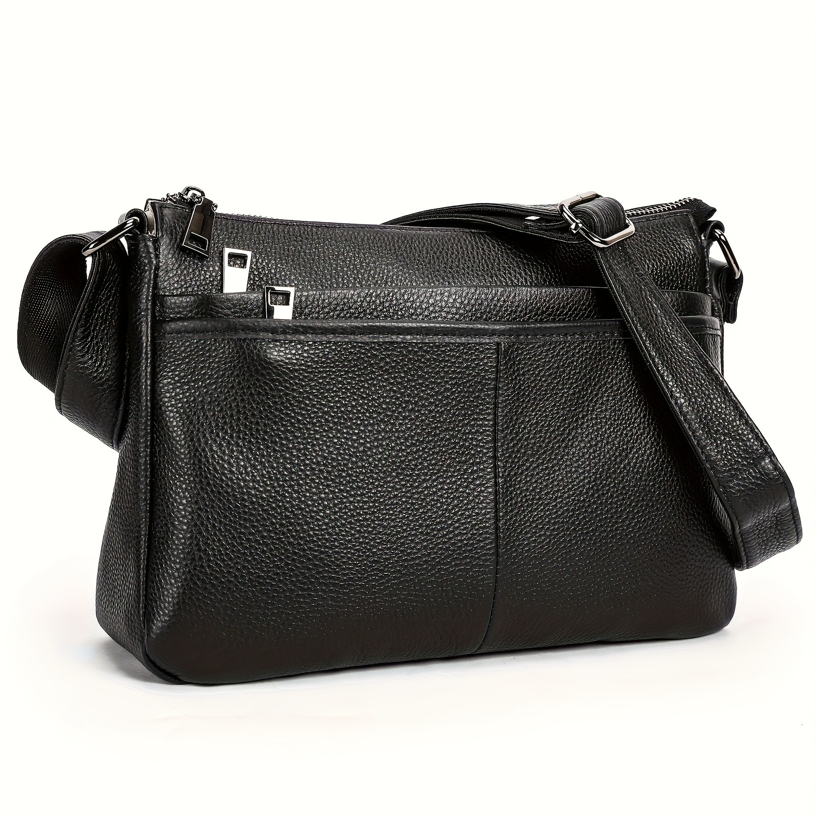 NIUCUNZH Genuine Leather Crossbody Bag Stylish, Durable, and Perfect for Everyday Use