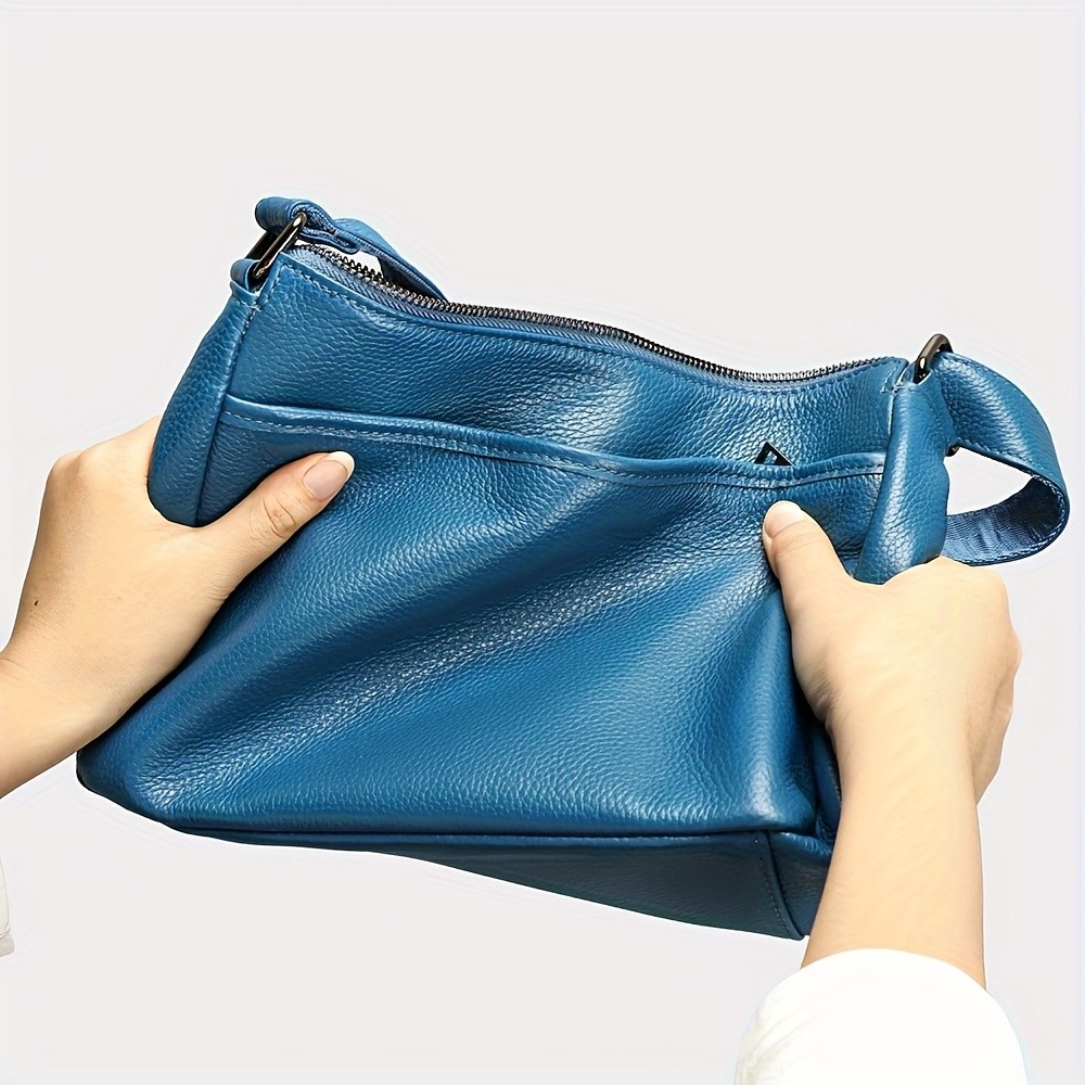 NIUCUNZH Genuine Leather Crossbody Bag Stylish, Durable, and Perfect for Everyday Use