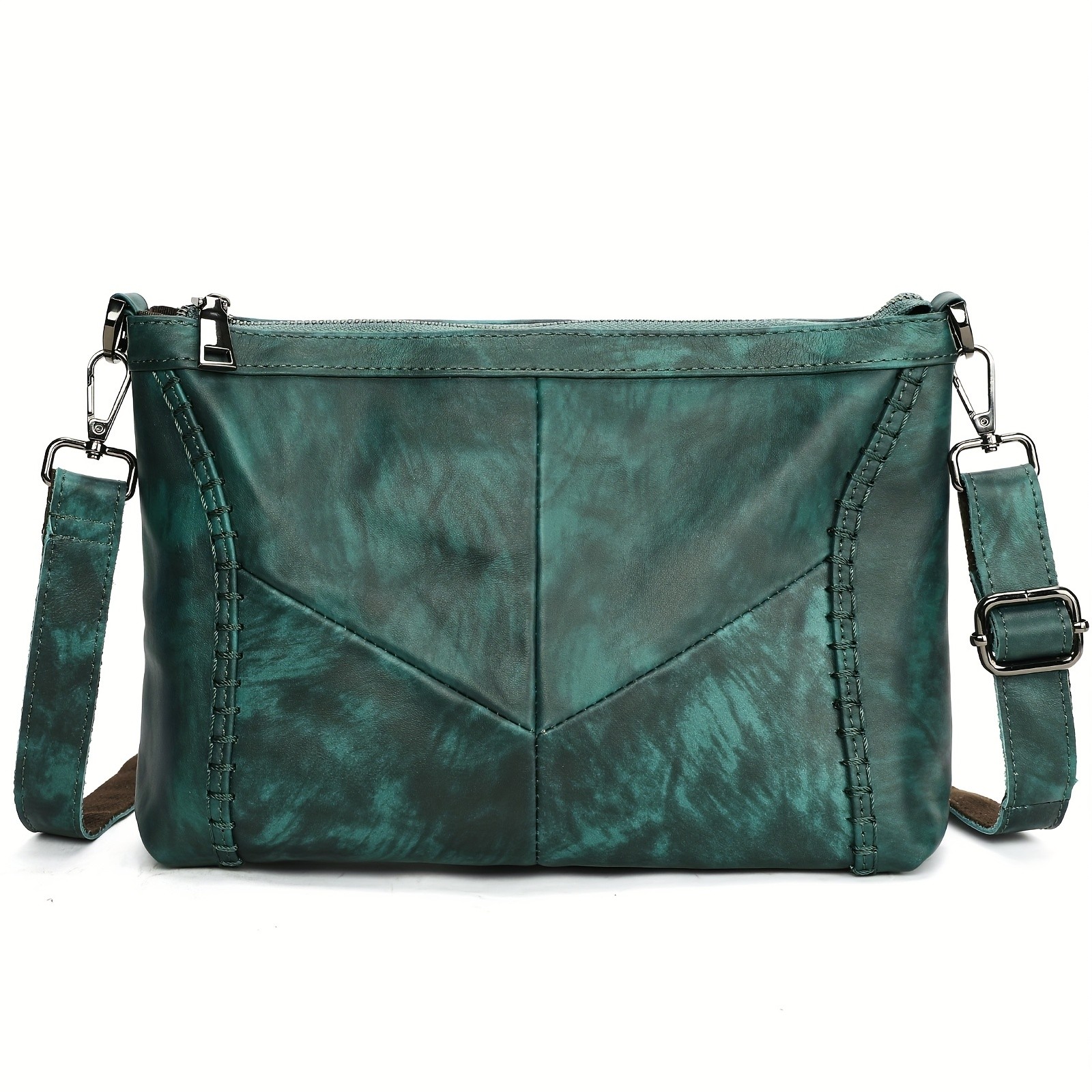 NIUCUNZH Genuine Leather Crossbody Bag for Men & Women  Stylish, Durable, and Perfect for Daily Use and Commuting