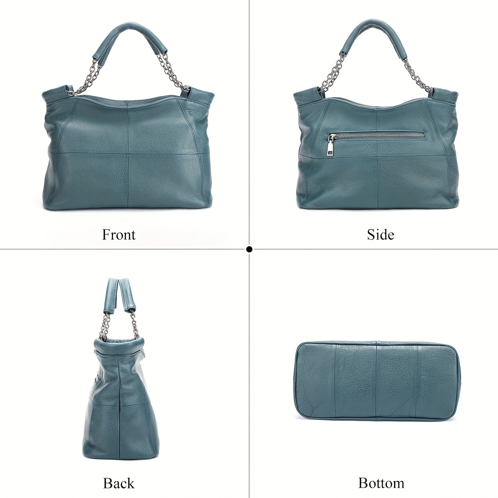 NIUCUNZH Genuine Leather Handbag Versatile, Stylish, and Ideal for Work, Travel, and Everyday Use