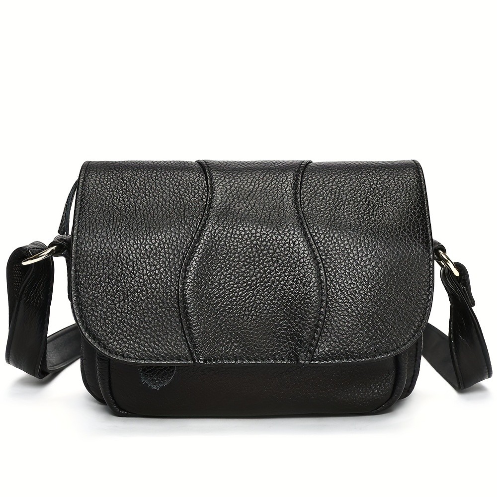 NIUCUNZH Unisex Genuine Leather Crossbody Bag  Versatile, Durable, and Stylish for Daily Use and Travel