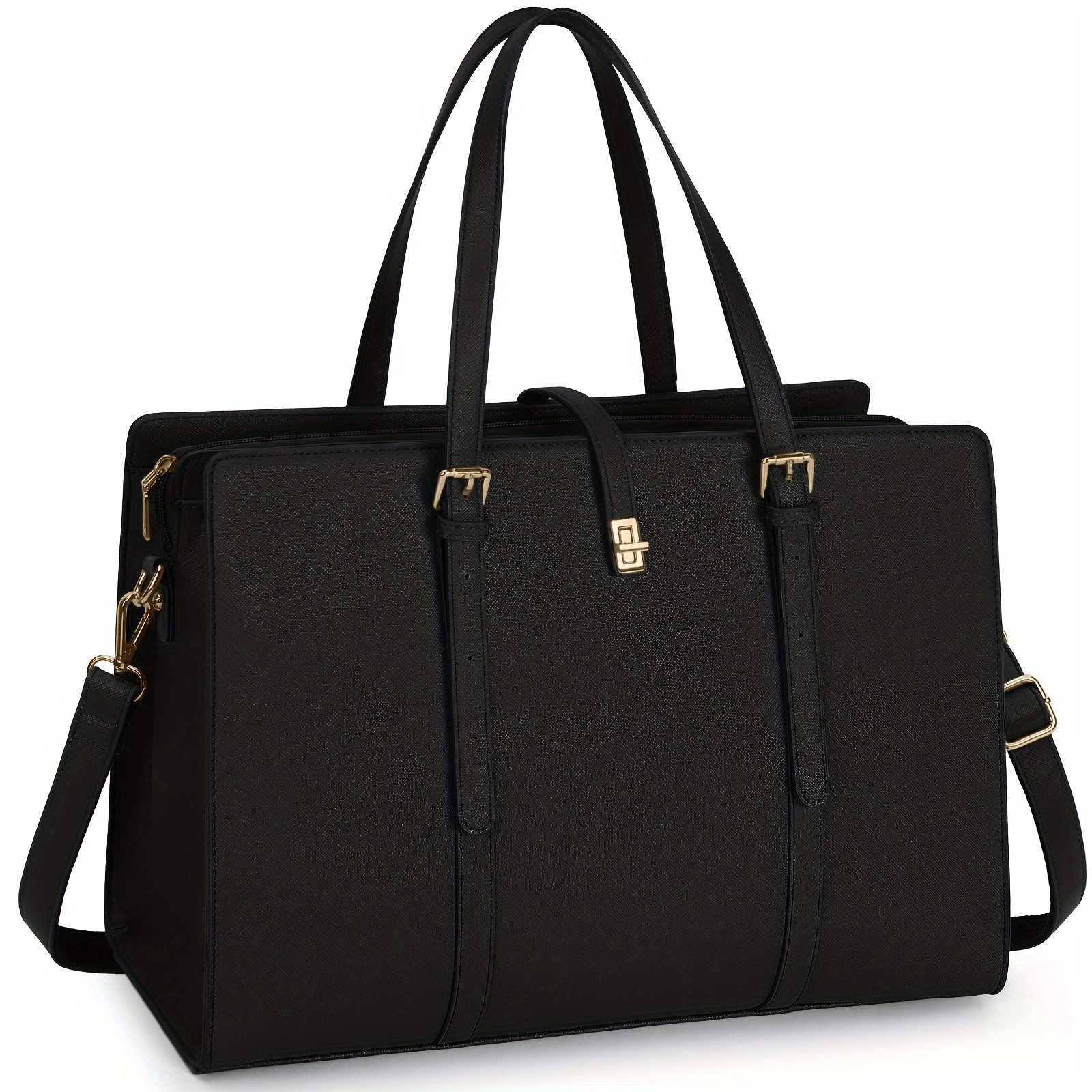 IGOLUMON Womens 39.62 cm Laptop Tote Bag Stylish, Spacious, and Perfect for Work, Business, and Travel