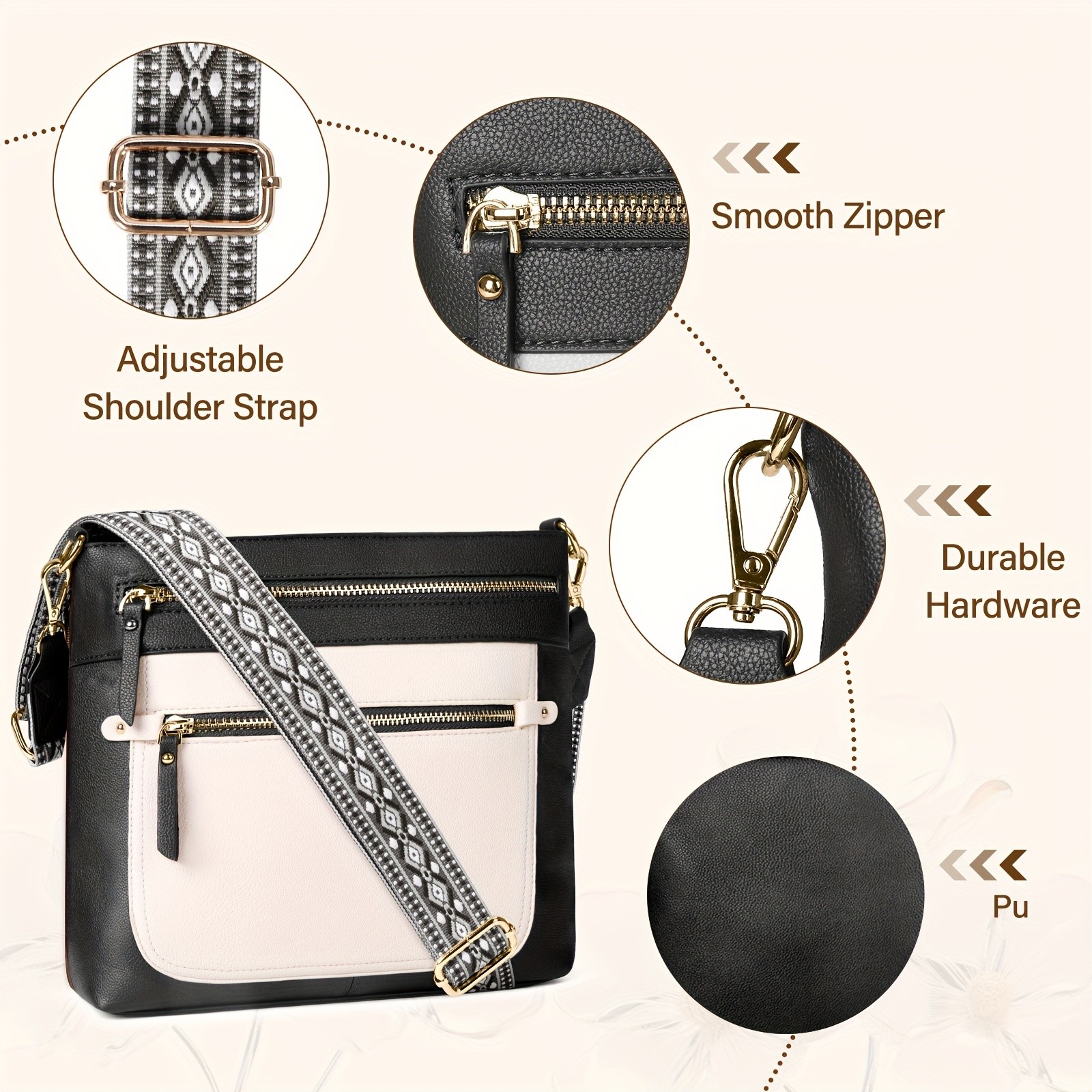 IGOLUMON Womens Crossbody Bag  Stylish, Versatile, and Perfect for Everyday Use