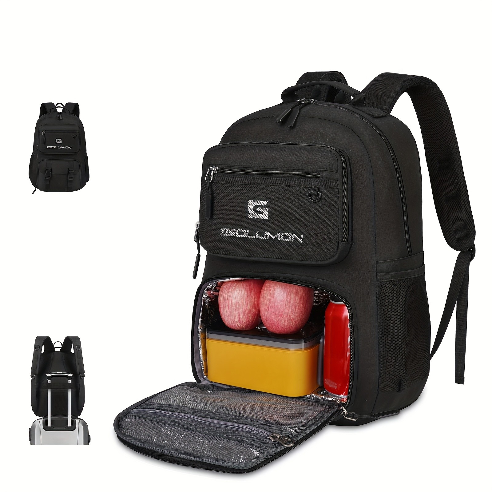 IGOLUMON Laptop Backpack 39.62 cm  Stylish, Functional, and Perfect for Work, College, and Travel