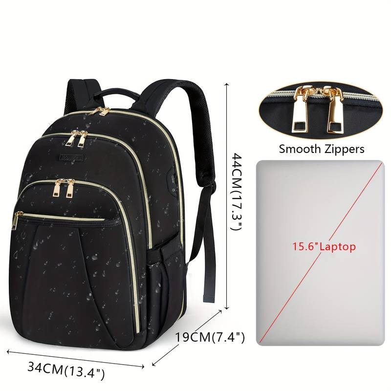 IGOLUMON 39.62 cm TSA-Friendly Laptop Backpack for Men & Women Versatile, Lightweight, and Travel-Ready