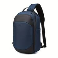 OZUKO Mens Large Capacity Shoulder Bag  Durable, Anti-Scratch EDC Chest Bag with Adjustable Strap