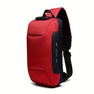 OZUKO Unisex Chest Bag with Anti-Theft Password Lock  Lightweight Crossbody Sling Bag for Daily Commuting and Travel