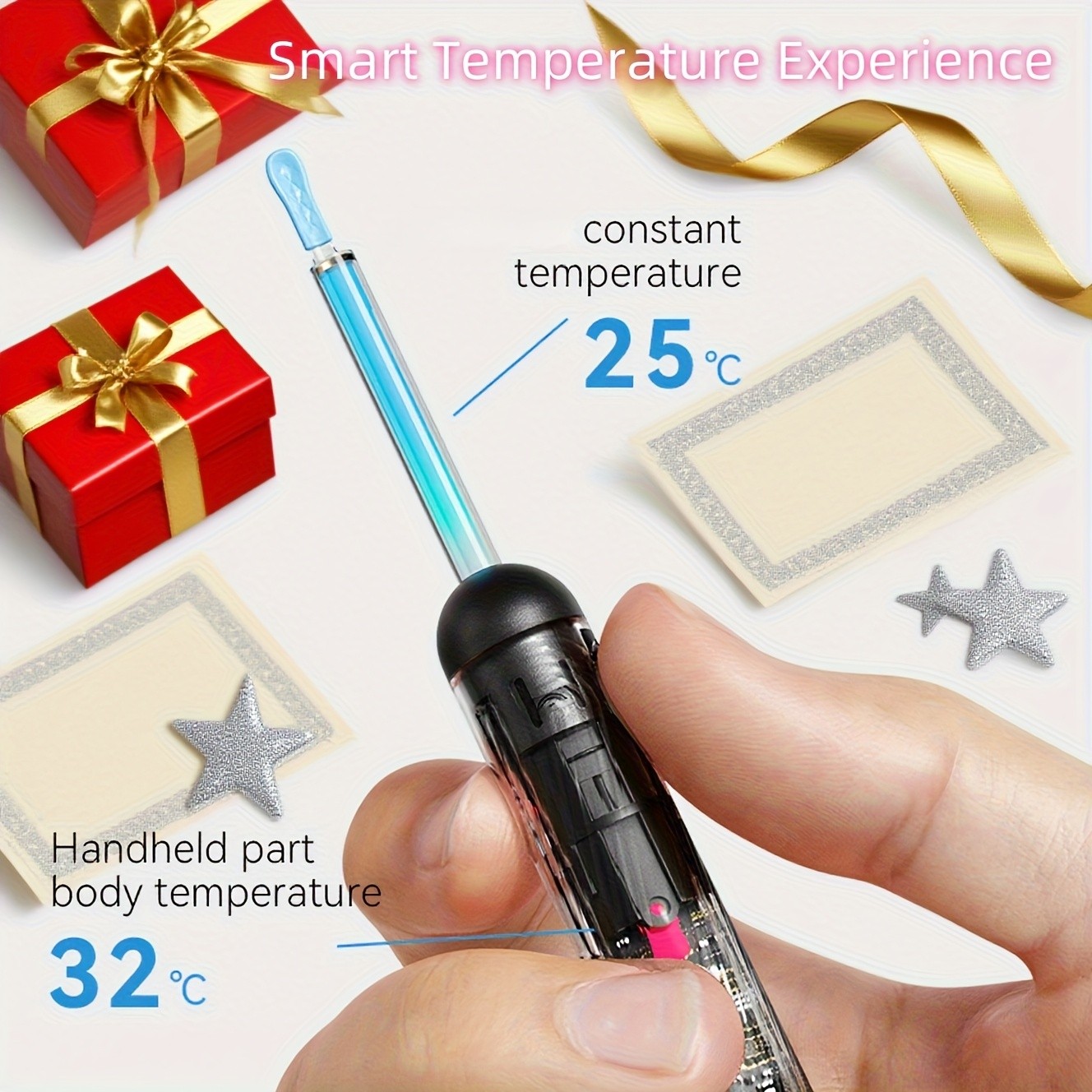 ANYDEAR 8pcs Ear Cleaning Kit with Camera and Light