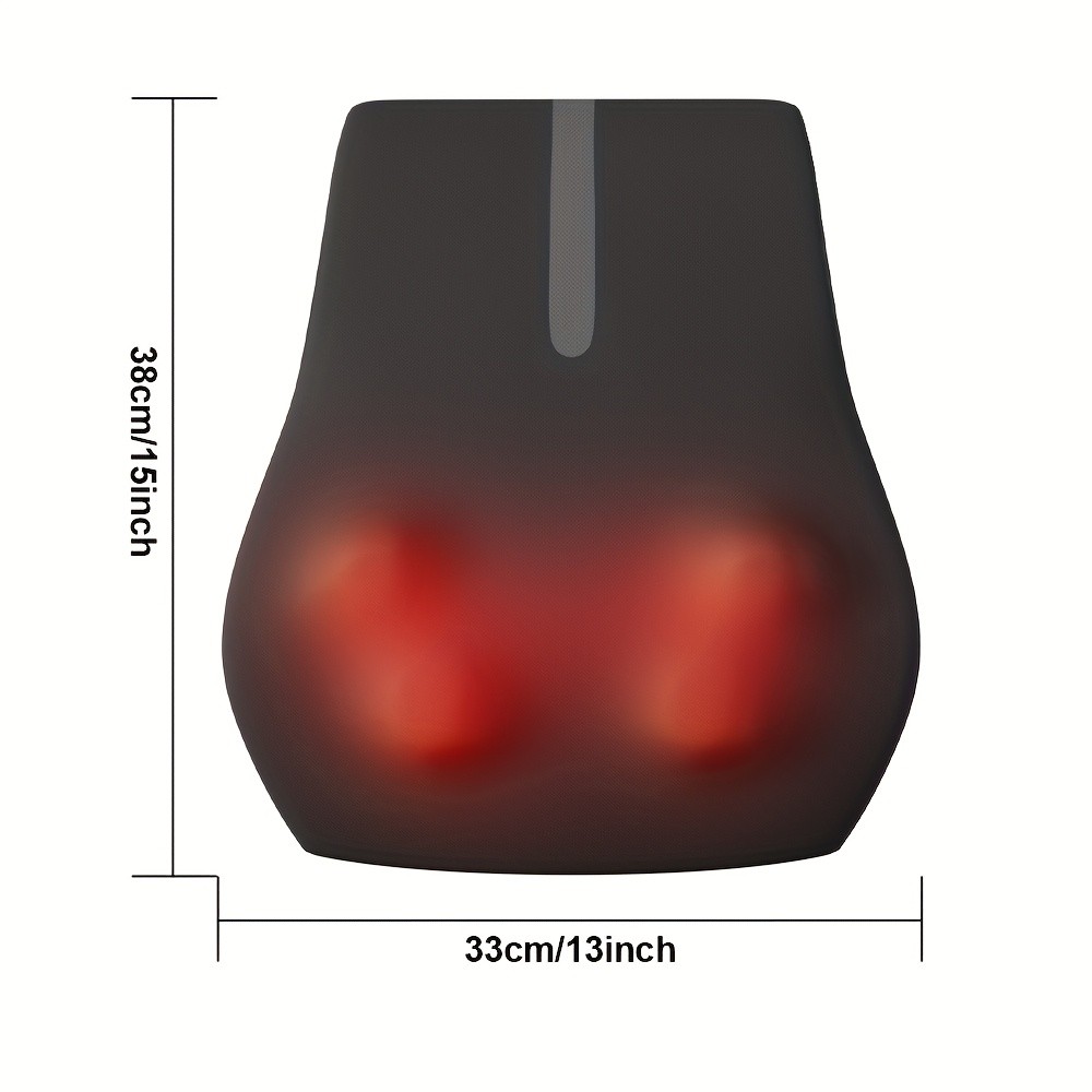 HIMOUTA Heated Full Body Massager with Pressing & Rolling Nodes