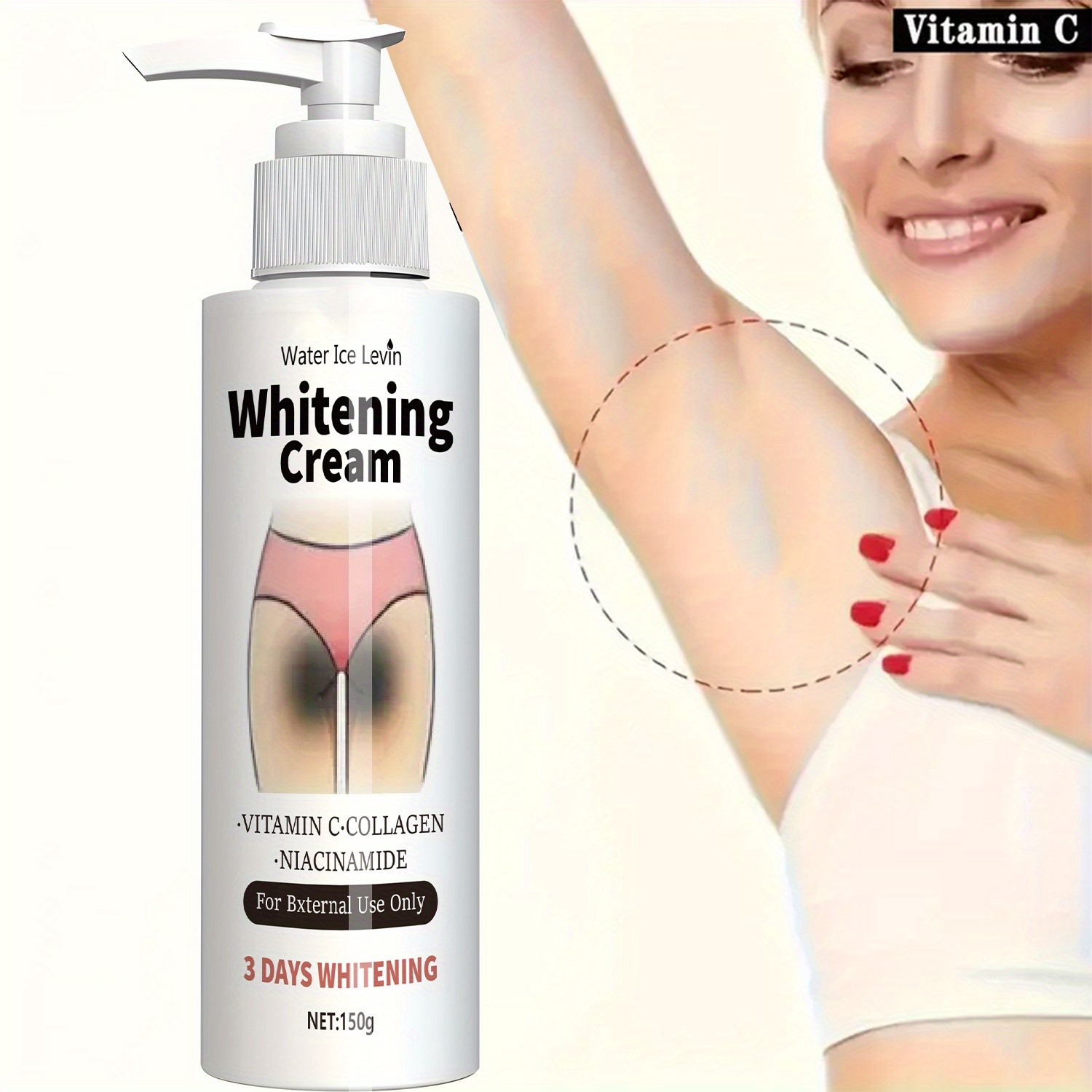 WATER ICE LEVIN 150g Vitamin C Collagen Whitening Cream