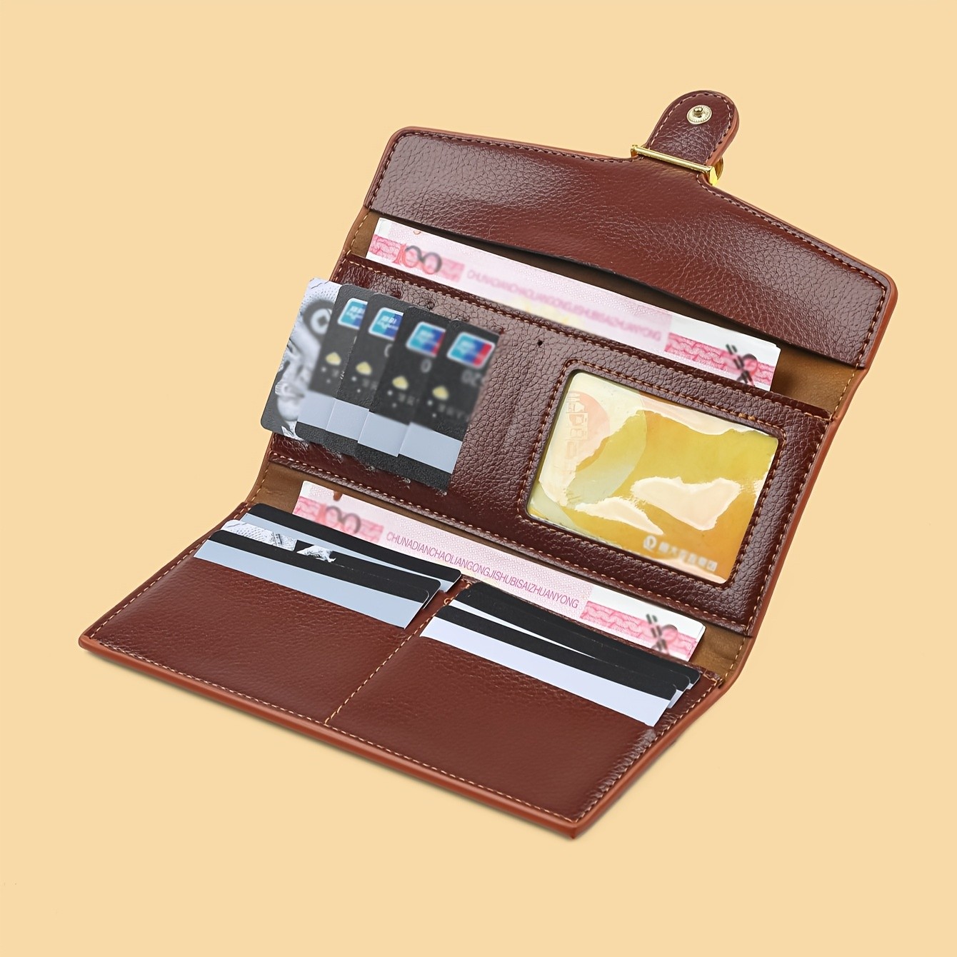 LABOONOO Elegant Womens Clutch Wallet