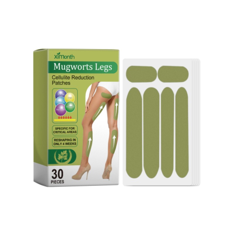 Ximonth Mugwort Legs Cellulite Reduction Patches
