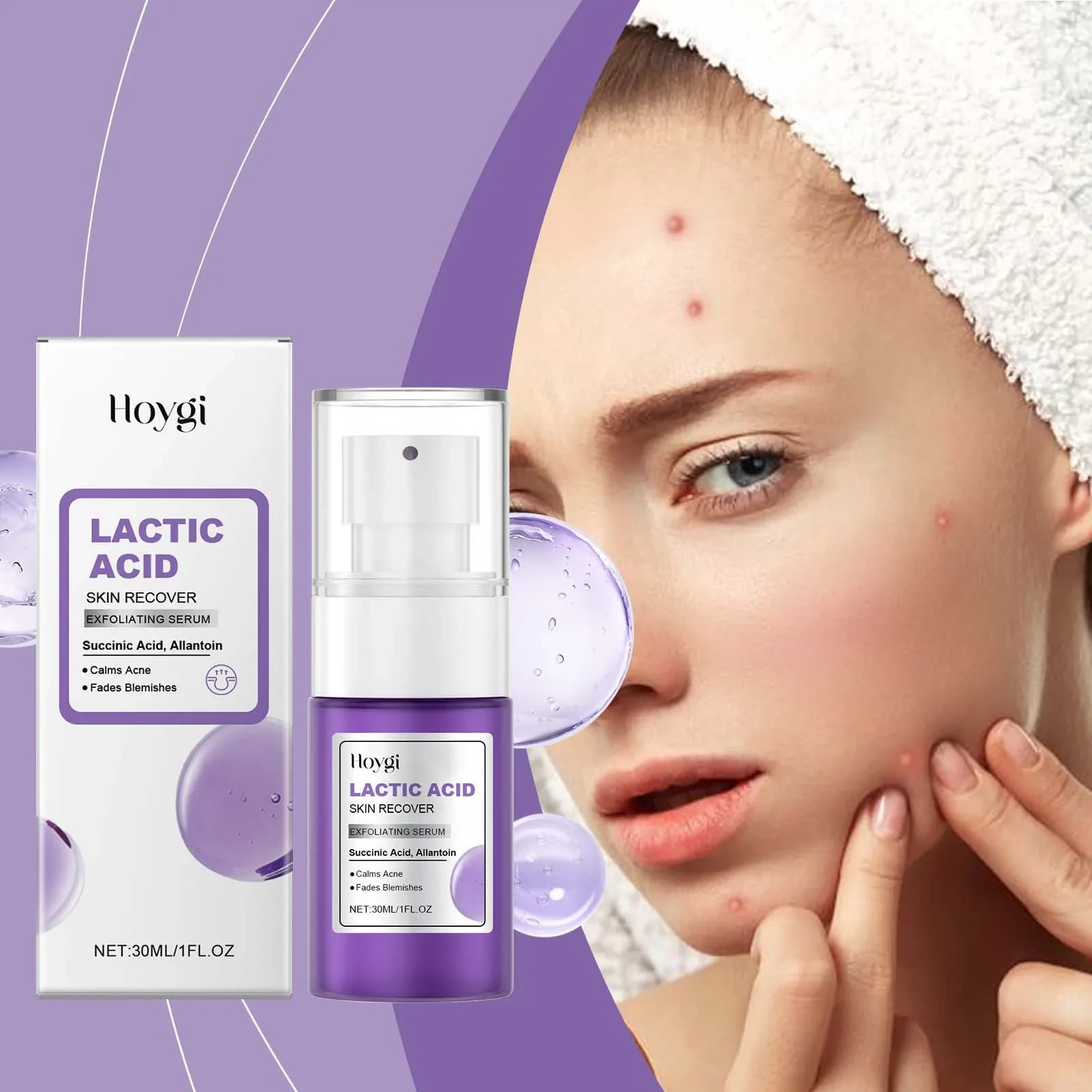 Hoygi Lactic Acid Skin Recover Exfoliating Serum