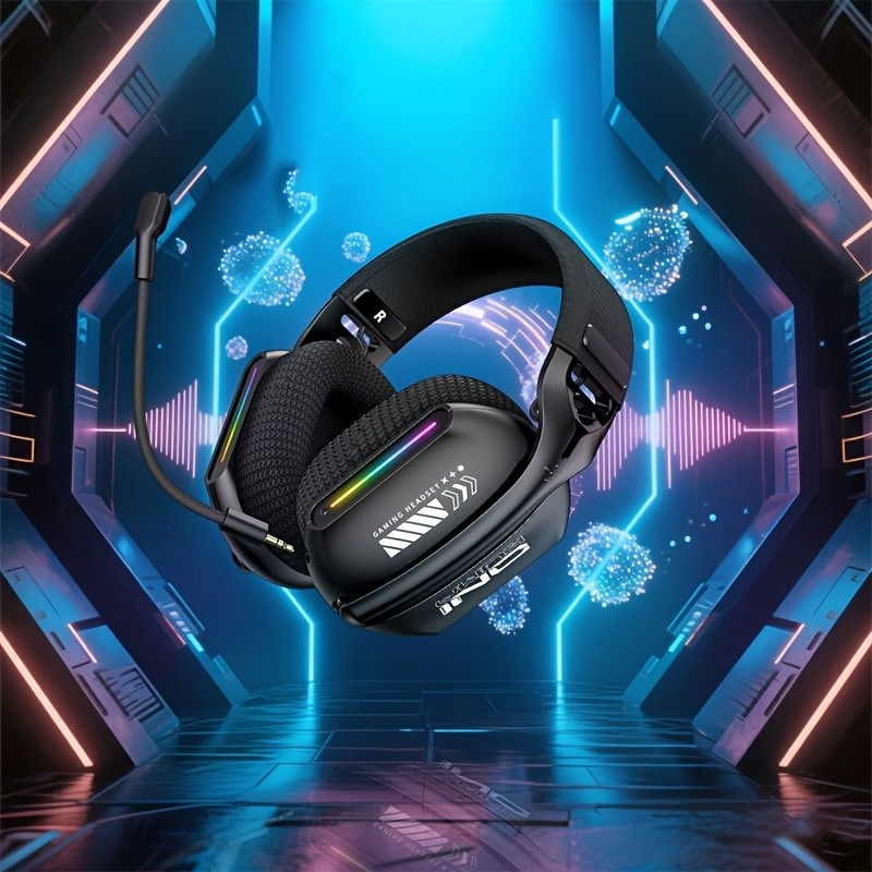 ONIKUMA GT808 Three Mode Wireless E-Sports Headset  Versatile Connectivity with Crystal Clear Sound