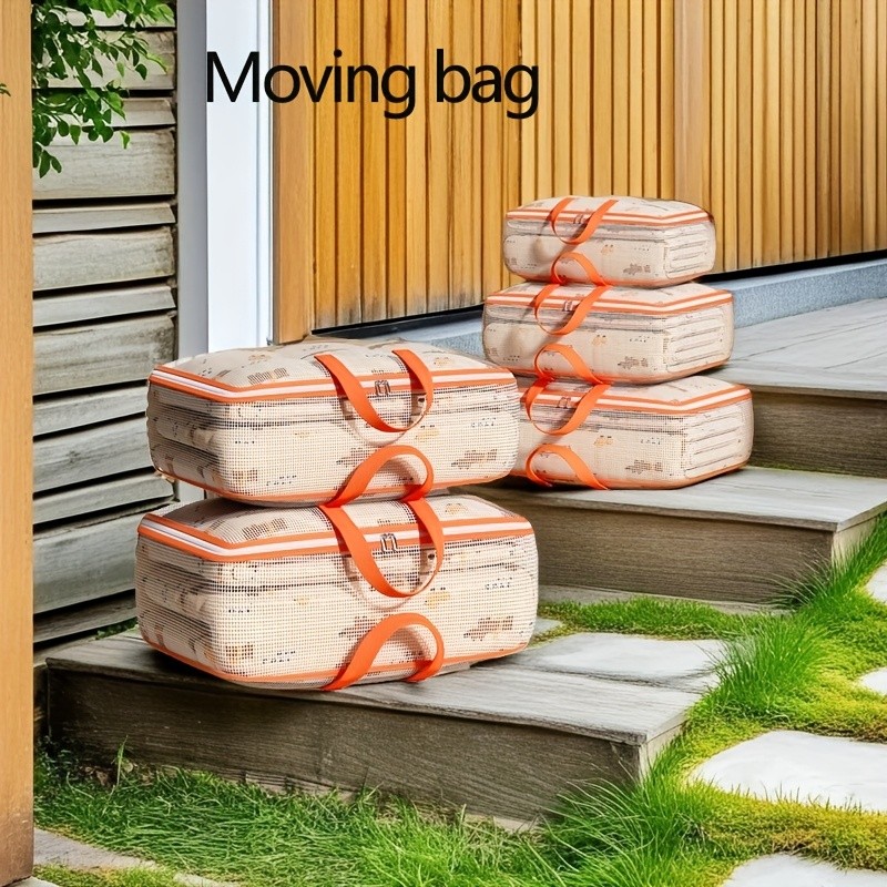 HEART LEAF 3pcs Extra-Large Transparent Travel Storage Bags