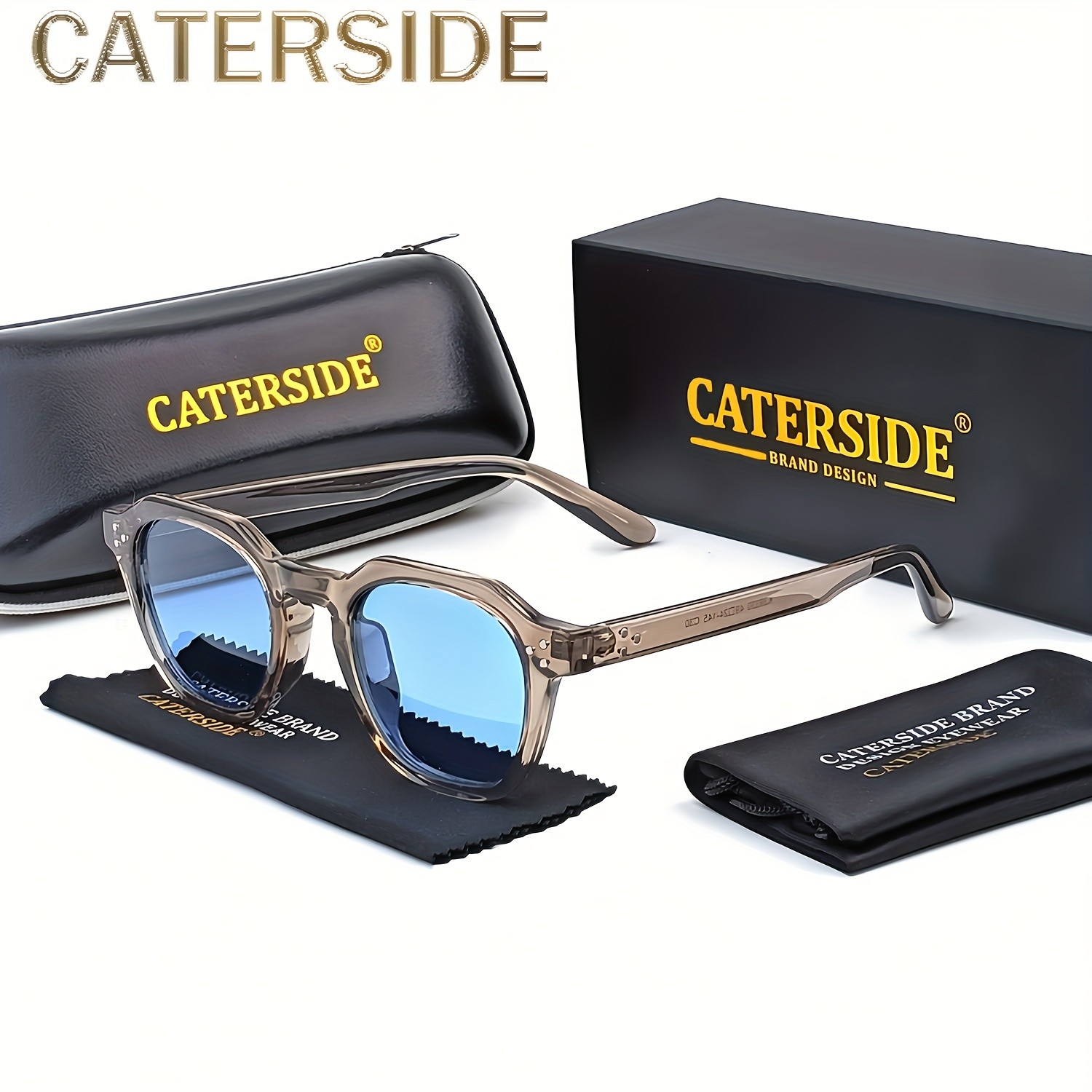 Caterside Vintage Style Polarized Fashion Glasses