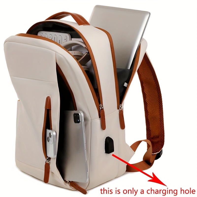 OGEHUAFEE Fashionable Laptop Backpack Lightweight, Stylish, and Perfect for Business and Travel
