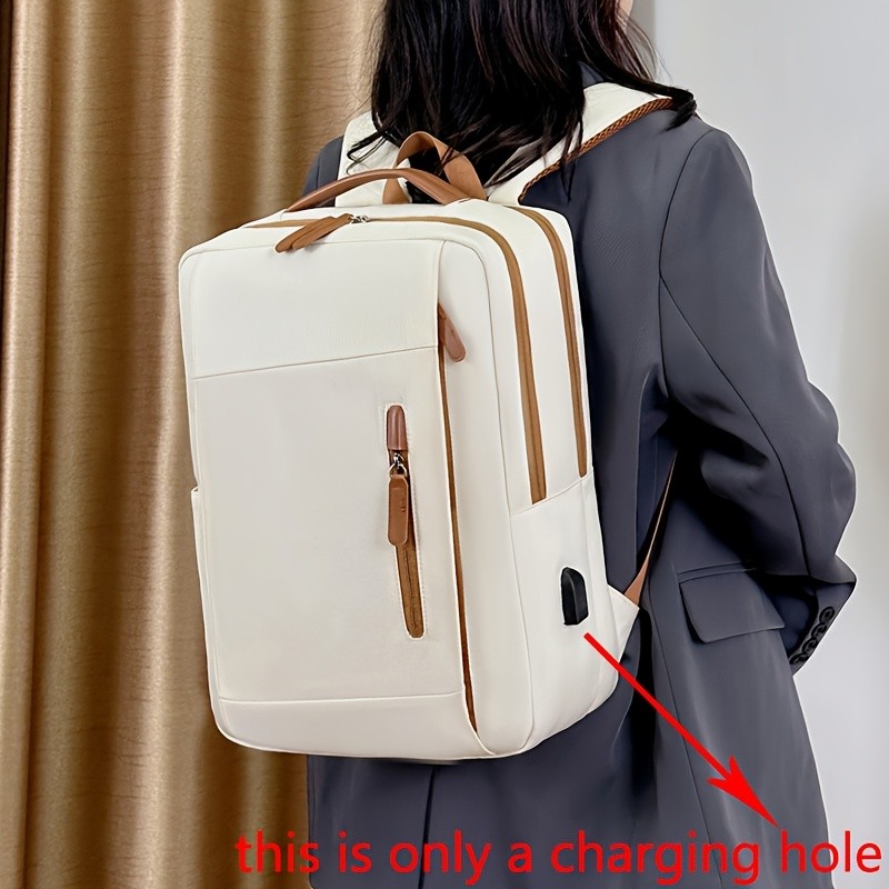 OGEHUAFEE Fashionable Laptop Backpack Lightweight, Stylish, and Perfect for Business and Travel