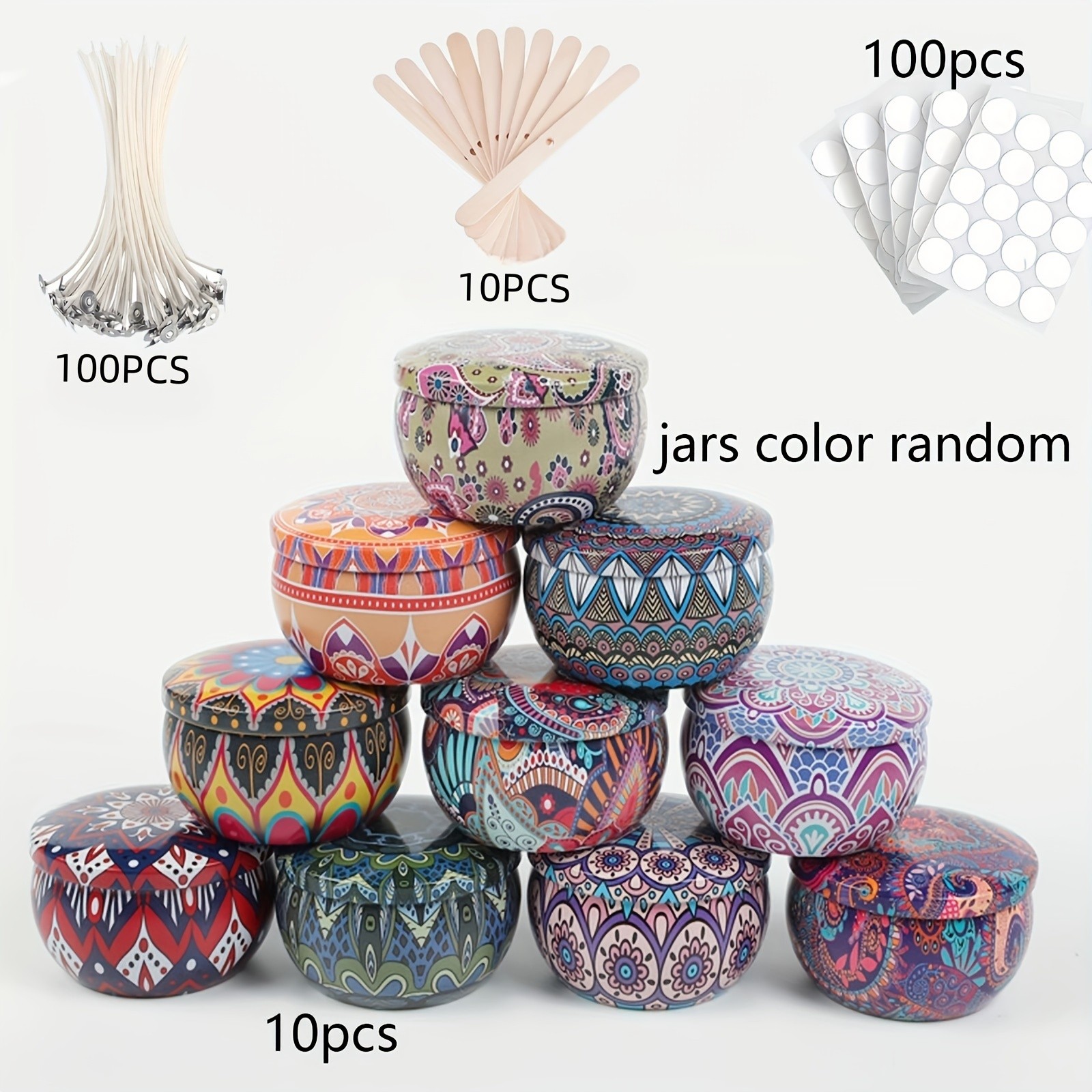 BlingFun 220pcs Candle Making Kit