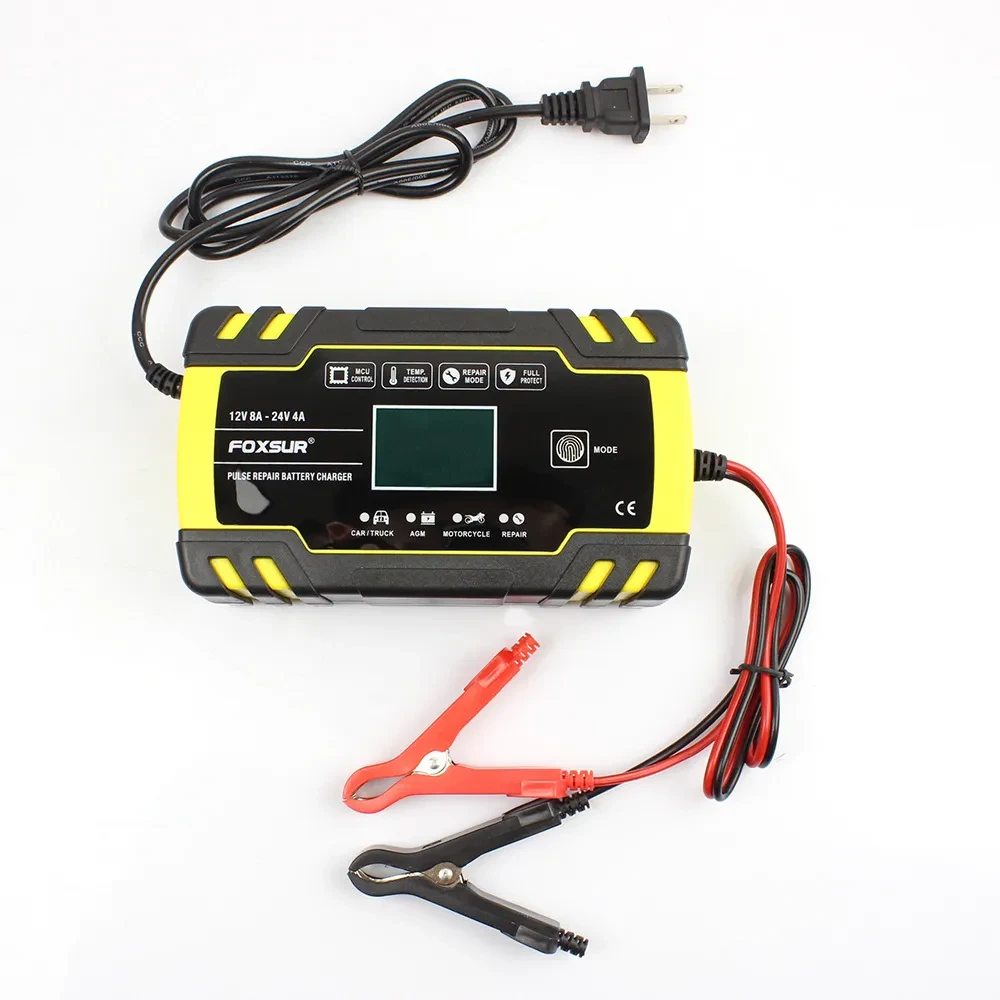 Motorcycle pulse battery charger