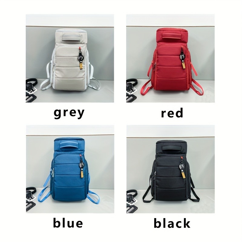 OGEHUAFEE Large Capacity Heavy-Duty Hiking Backpack  Independent Shoe Compartment, Dry/Wet Separation, Multi-Zipper Pockets