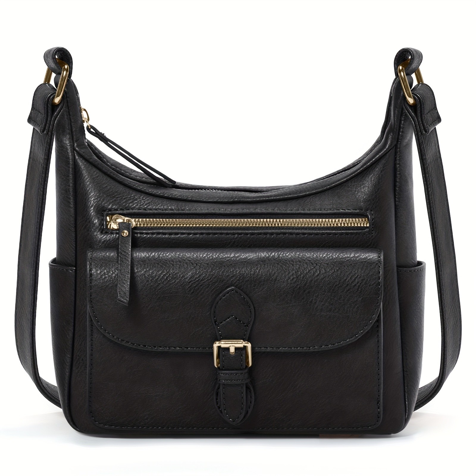 KTMOUW Laptop Bags Crossbody Bag for Women  PU Leather Crossbody Purse, Adjustable Strap, Stylish Shoulder Handbag