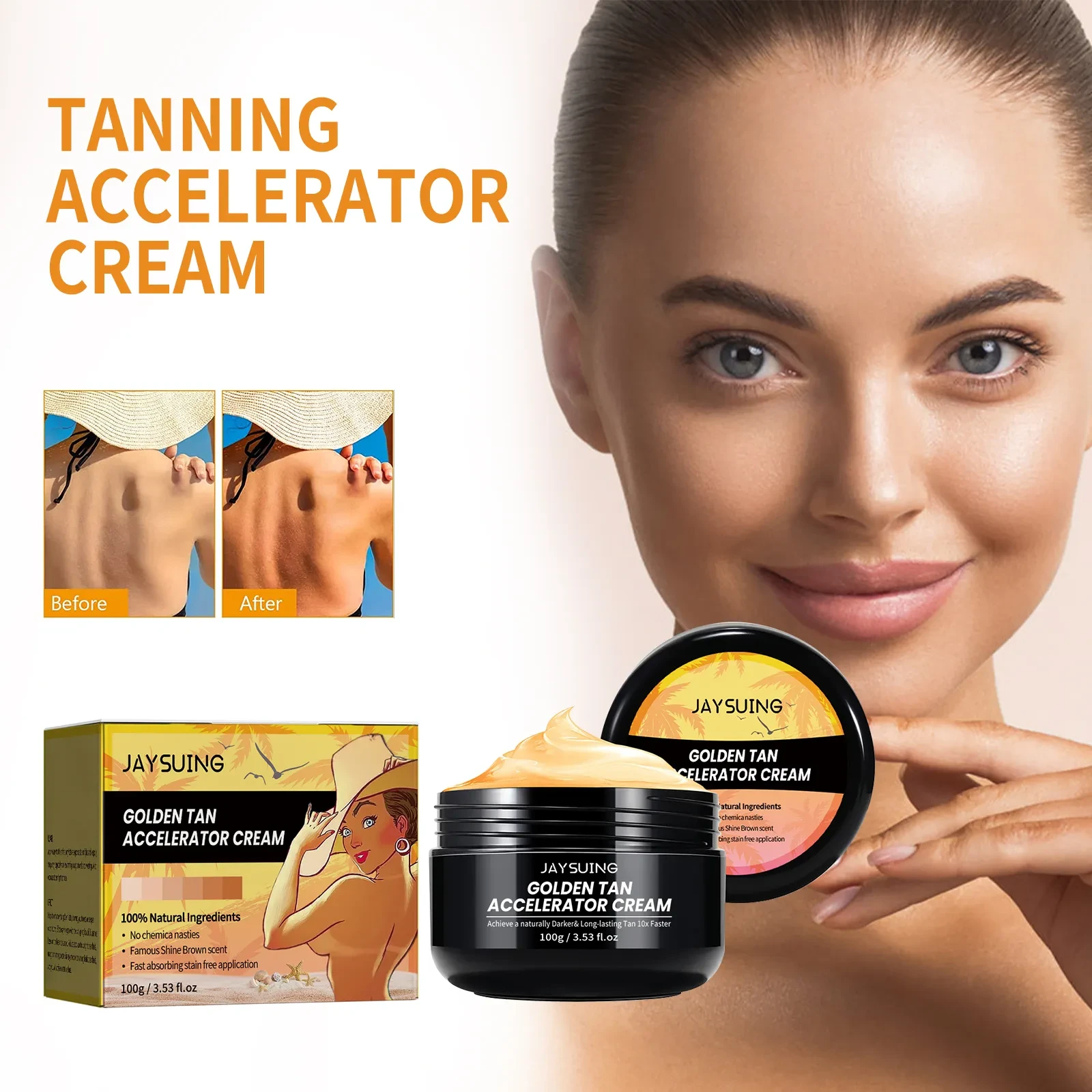 Jaysuing Golden Tan Accelerator Cream