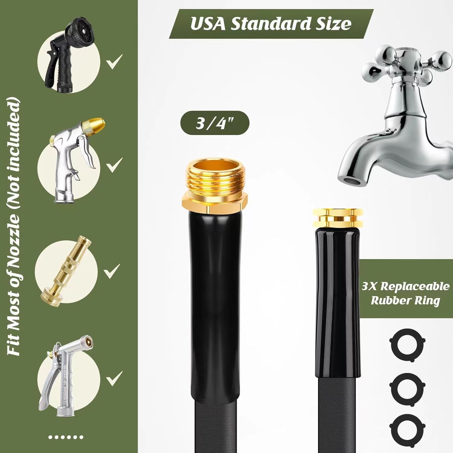 100 ft Garden Hose Pot