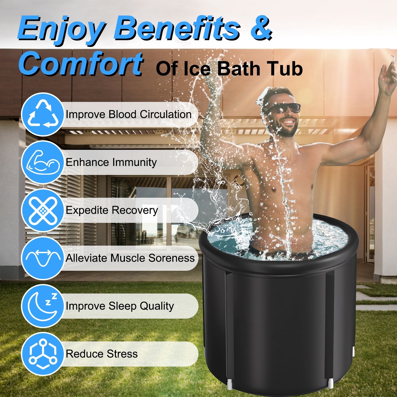 Portable Ice Bathtub