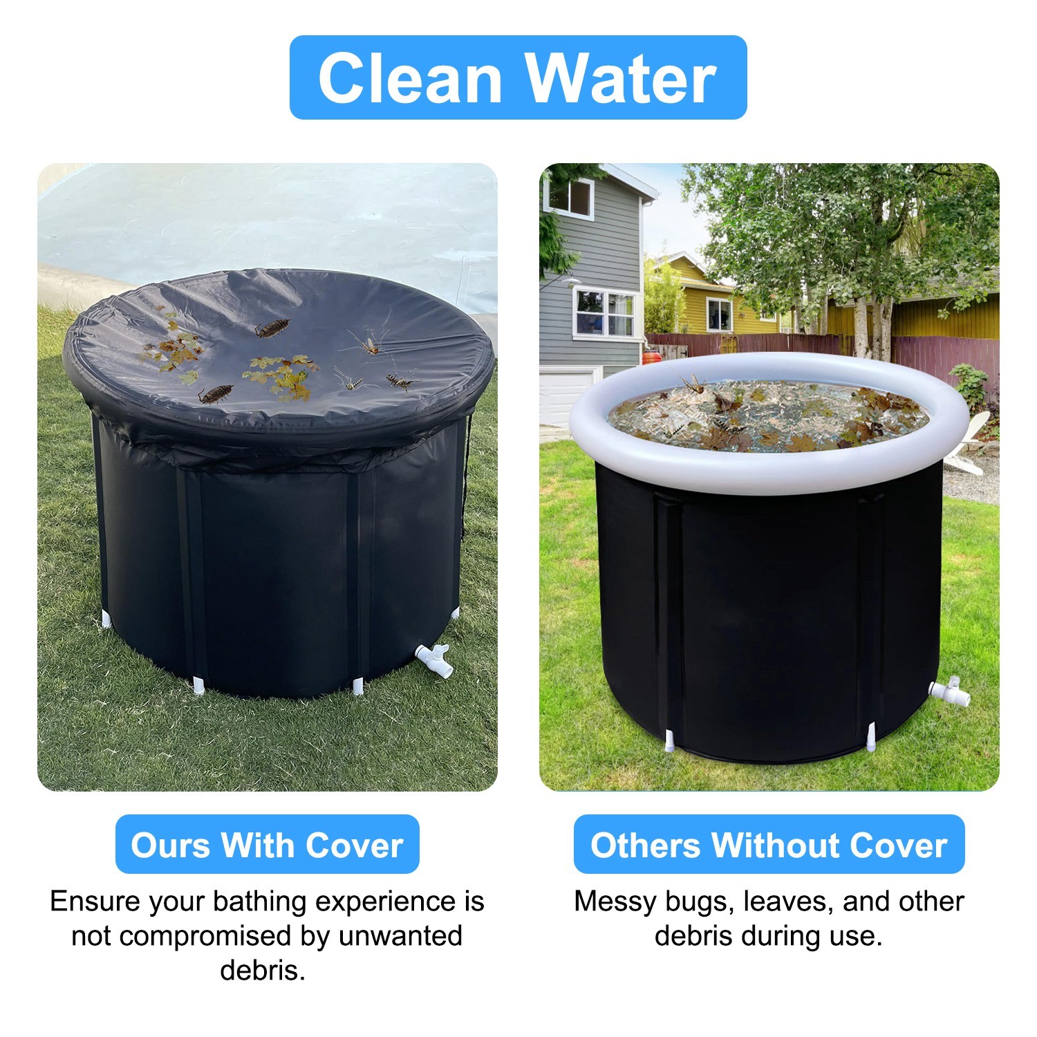 Portable Ice Bathtub