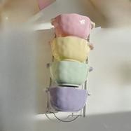 ITECHJOY 4pcs Macaron Colored Cute Bowls Add a Touch of Charm to Your Dining Experience