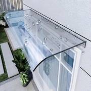 ITECHJOY Transparent Waterproof and Snow Proof Canopy  Protect Your Doors and Windows All Year Round