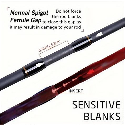 Goture Xceed 1.98m-3.6m/6.6ft-12ft Carbon Spinning/Casting Fishing Rod The Ultimate Travel Rod for Serious Anglers