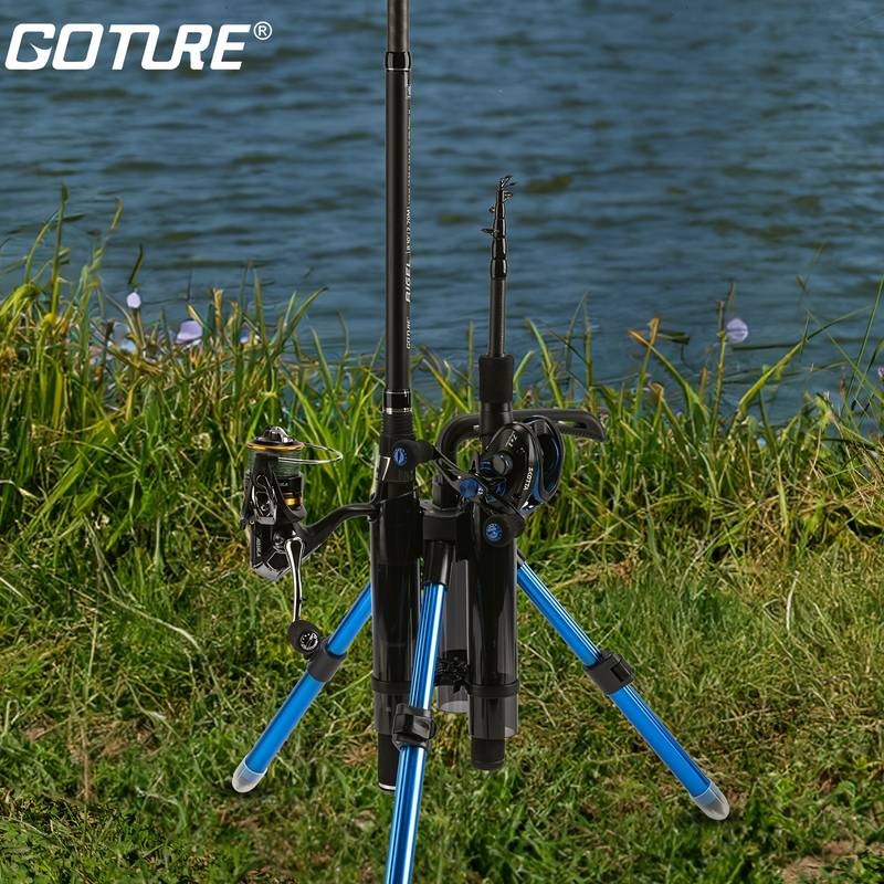 Goture 1pc Fishing Rod Triangle Holder  Durable and Portable Rod Storage Solution