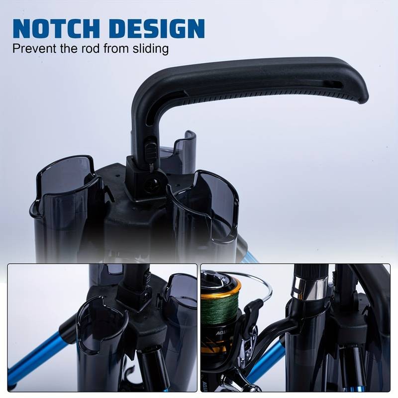 Goture 1pc Fishing Rod Triangle Holder  Durable and Portable Rod Storage Solution