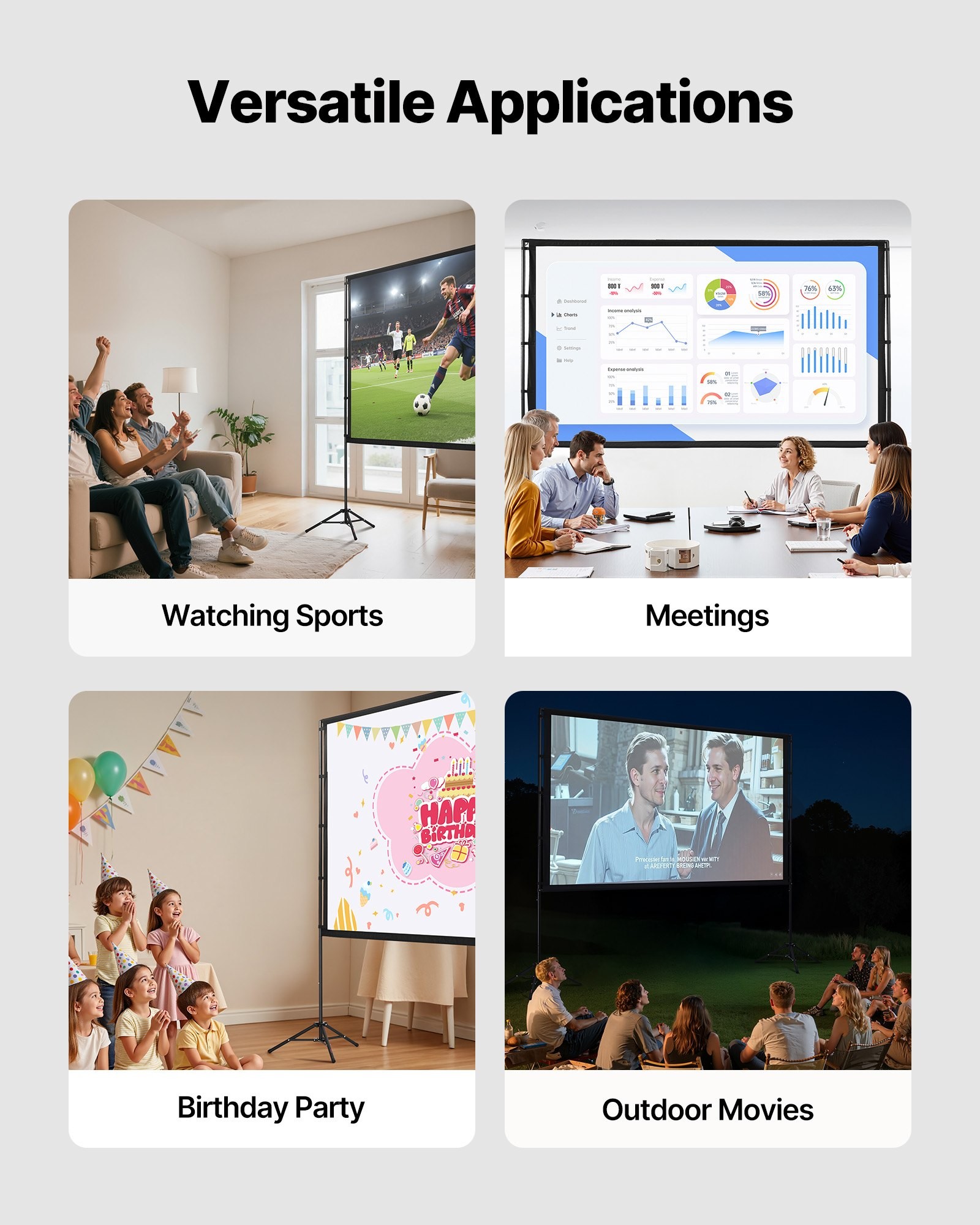 100 Inch Projector Screen