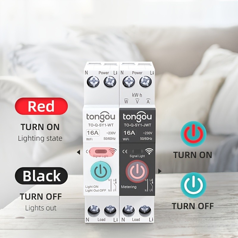 Tongou TUYA WiFi Smart Switch Breaker