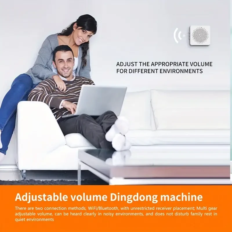 Smart Video Doorbell with Night Vision, Motion Sensor, and Two-Way Audio